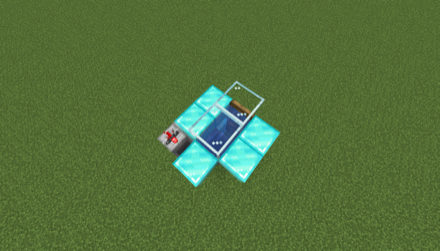 上から水入れて蓋をする