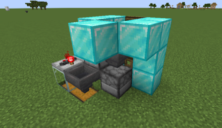 ホッパーを囲む