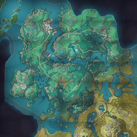 璃月北部(沈玉の谷)