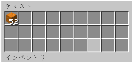 チェストにパウダー