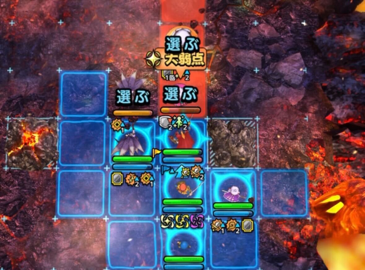 必中の攻撃でダメージを与えていく