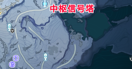 ペニテントの吹き溜まり南西