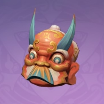 八奇の面-「雲来釣爺」の画像