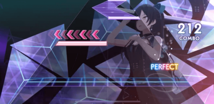 フリックで処理する特殊なノーツ