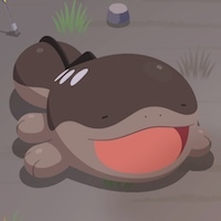 ドオーの星1寝顔画像