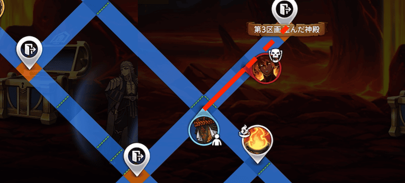 「洗脳されたマグナ」を倒して第3区画を解放する