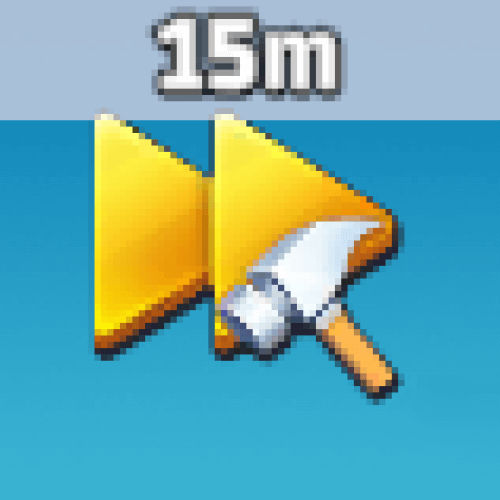 15分間建造加速