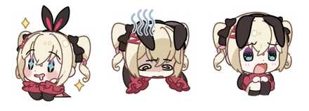 ちびキャラクター3種