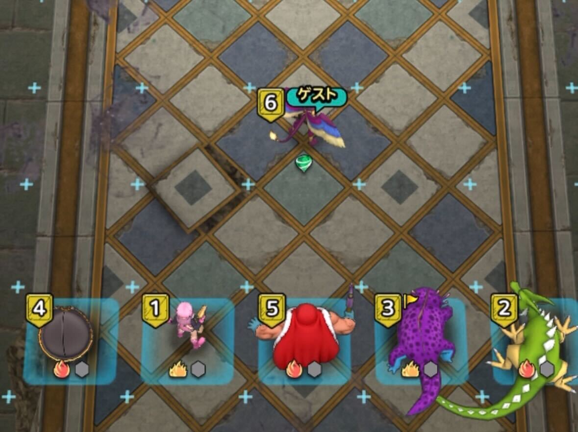 ましょううおとマァムを追撃が発動する位置に置く