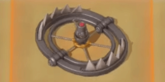 世界マップを移動する砂虫を捕獲地雷で捕まえる