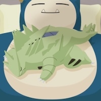 バンギラスの星4寝顔画像