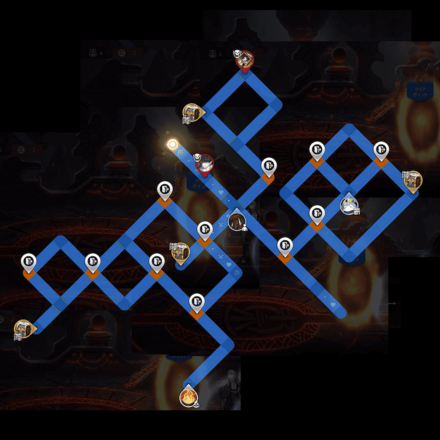 歪んだ神殿_マップ