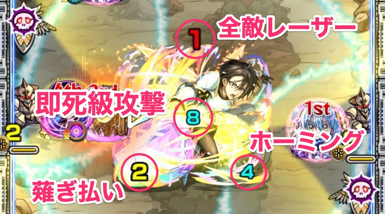 ヒナタ 攻撃パターン