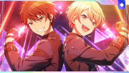 星のように輝くステージを