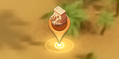 レーダークエストで砂漠の遺跡の探索クエストを発見する