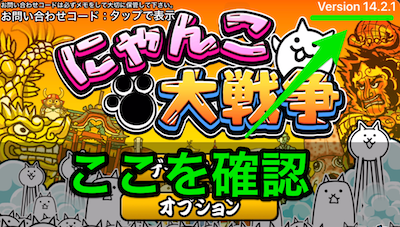 バージョン確認