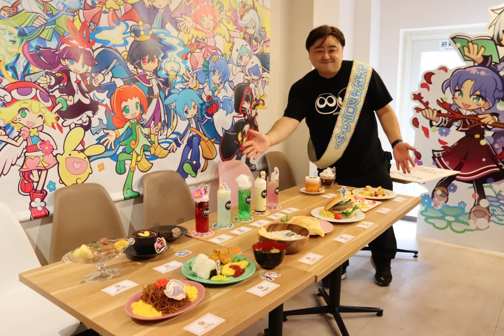 メニューと細山田さん