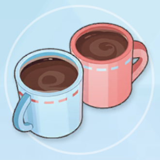 ココアが入ったマグカップ