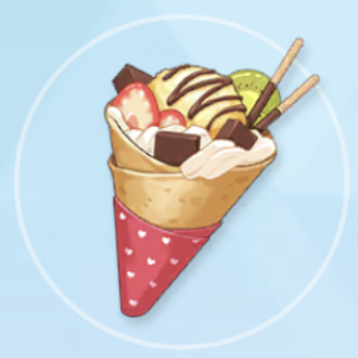 最強☆チョコクレープ