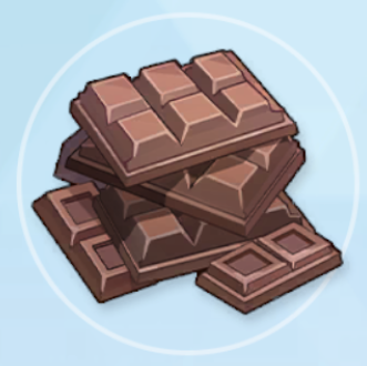 大量の板チョコレート