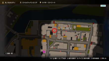 コリンズのマップ