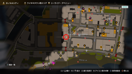 ウォーカーのマップ