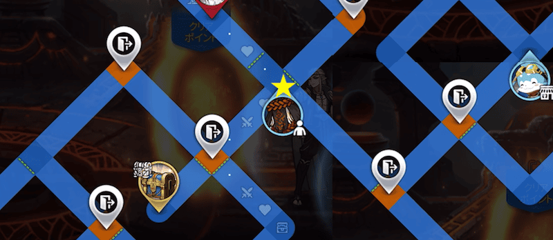 マップ中央にいる「無我族の呪術師」と会話する