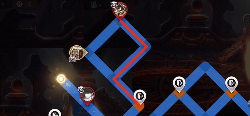 マップ上にいる「悲痛の収穫者ルブ」を倒す