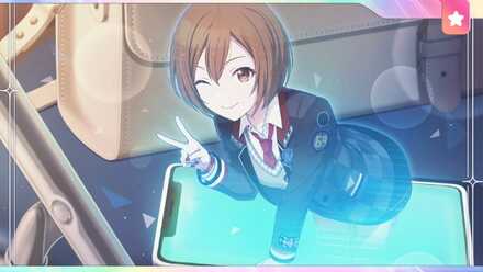 内緒のウィンク！