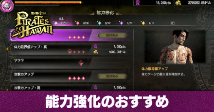 能力強化のおすすめ