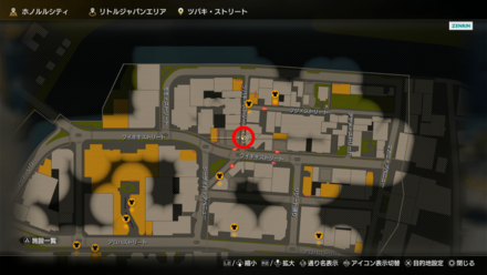 逆さ富士のマップ