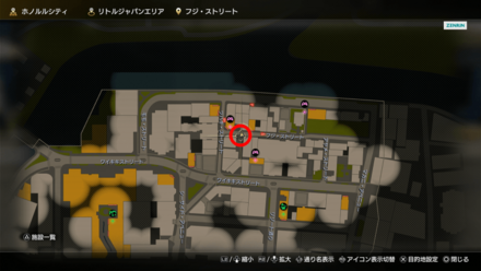 ふんどしラーメンのマップ