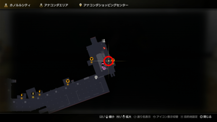 顔はめパネルのマップ