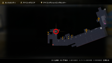 大きいハートとメッセージのマップ