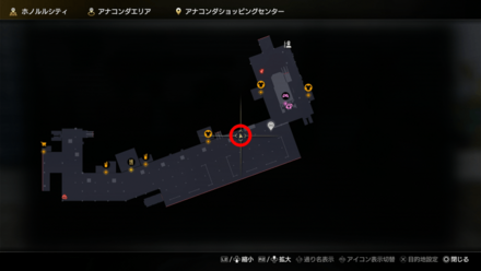 大きいハイヒールのマップ