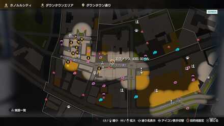 エヴァンスのマップ