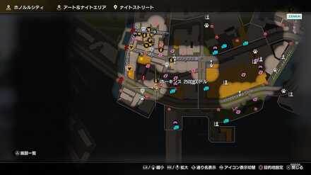 ホーキンスのマップ