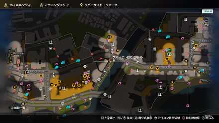 ケハーウのマップ