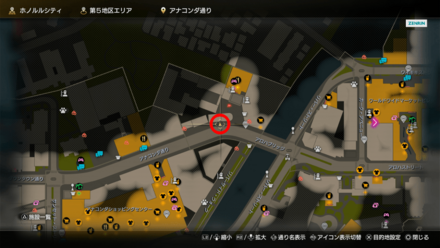 ピザヤンキーのマップ