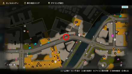 Club Guiltyのマップ