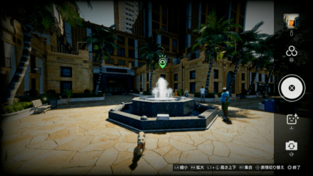 スパの噴水広場の場所