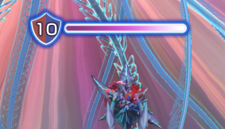 敵がDPの代わりに持つシールドギミック