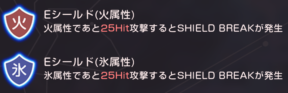 敵がDPの代わりに持つシールドギミック