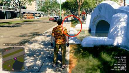 ハーバー・ストリートの現地画像