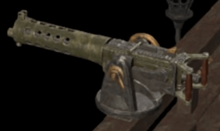 駆け出しのガトリング銃