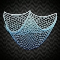 魚の引き網画像