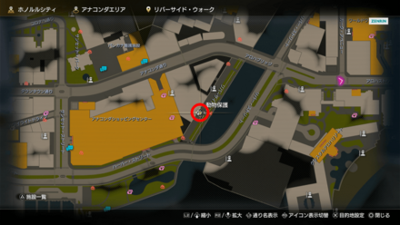 ハングリーのマップ