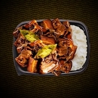 ワイルド角煮弁当画像