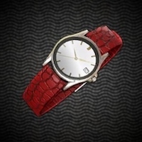 シンプルな腕時計画像