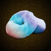 レインボーベーグル画像